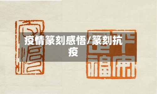 疫情篆刻感悟/篆刻抗疫-第1张图片