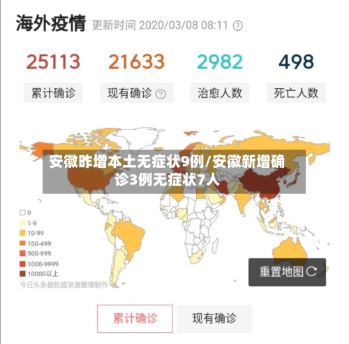 安徽昨增本土无症状9例/安徽新增确诊3例无症状7人-第1张图片