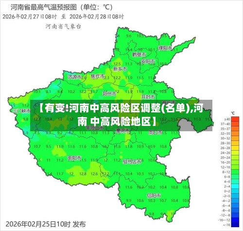 【有变!河南中高风险区调整(名单),河南 中高风险地区】-第1张图片