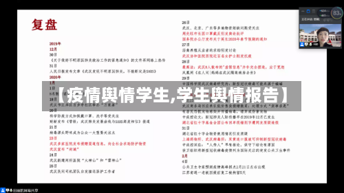 【疫情舆情学生,学生舆情报告】-第2张图片